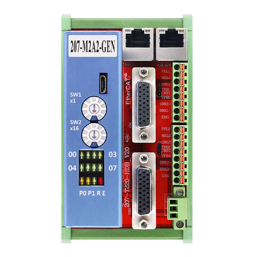 Controllore di movimento EtherCAT - 207-M2A2-GEN - Taiwan Pulse Motion - 2 assi / Ethernet / encoder