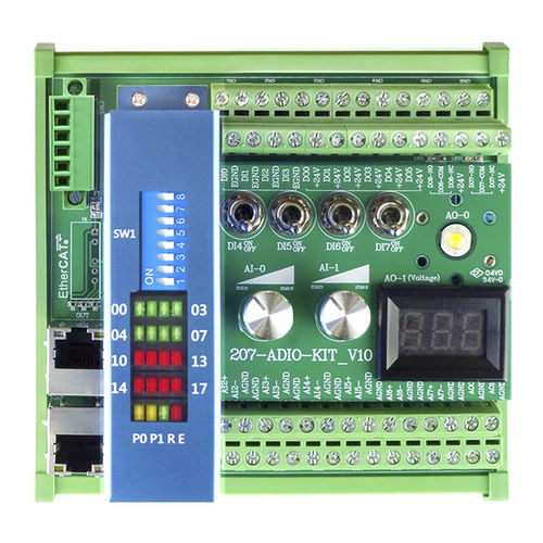 Modulo I/O digitale - 207-ADIO-KIT - Taiwan Pulse Motion - Ethernet / serie / EtherCAT