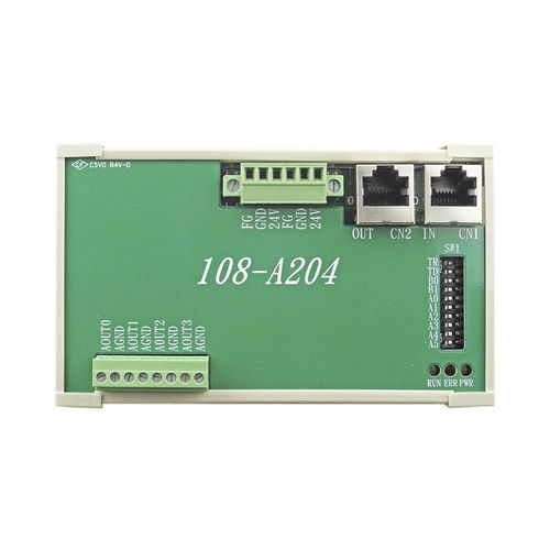 Modulo di uscita asservito - 108-A204 - Taiwan Pulse Motion - analogico / Ethernet / RS-485