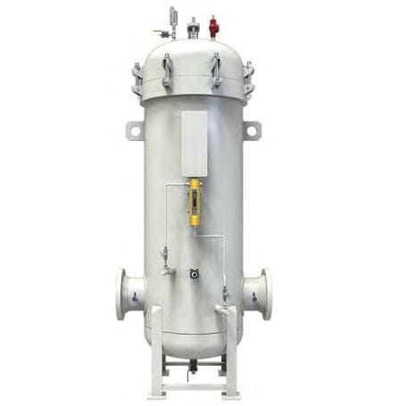 Carter per filtro monocartuccia - M series - Facet International - per liquido / in acciaio al carbonio
