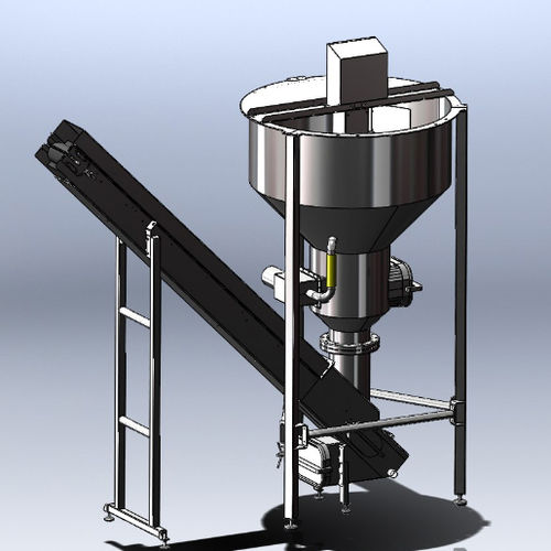 Spietratore ciclonico - DS series - DANA-Technology ApS - per ortaggi da radice