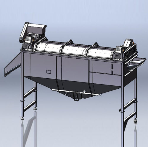 Lavatrice agroalimentare rotativa - 1200, 1500 - DANA-Technology ApS - per patate / a tamburo
