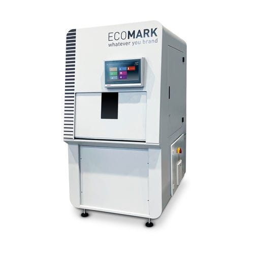 Macchina di marcatura laser CO2 - EcoMark GmbH - per materie plastiche / di carta / per l'industria automobilistica