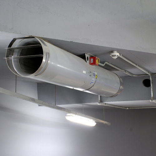 Ventilatore da tetto - Jetstream  - Colt International Ltd - reversibile / assiale / di estrazione