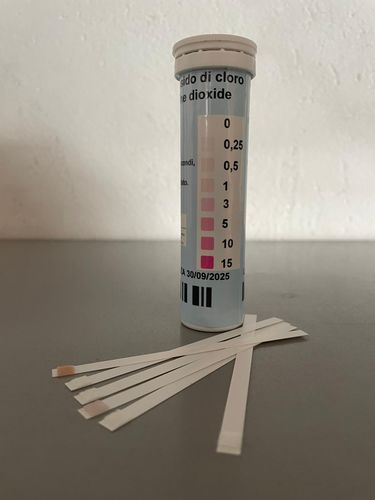 Kit di test di qualità - Cartine tornasole - Apura s.r.l. - di alcalinità / di acidità / manuale