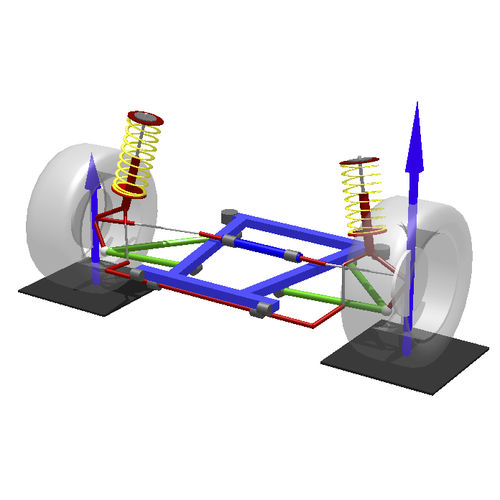 Software di simulazione meccanica - SuspensionSim - AMET Srl - di simulazione dinamica / per sistema di sospensione