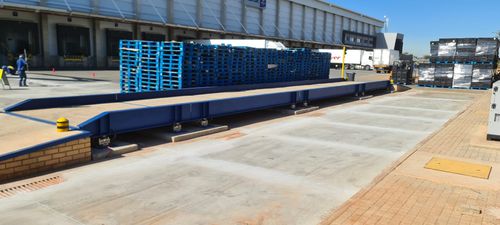 Pesa assi per veicolo - PLA22 - CWCSA - Cardinal Weighbridge Company South Africa - in calcestruzzo