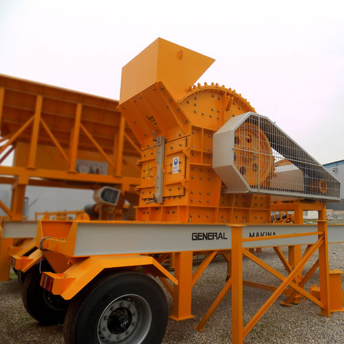 Frantoio a percussione - GNR MK series - GENERAL MAKINA - mobile / per produzione di granulati cubici