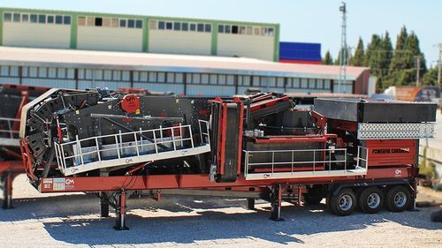 Frantoio a percussione ad asse verticale - GNR MVSI 900 - GENERAL MAKINA - mobile / per la produzione di sabbia / secondario