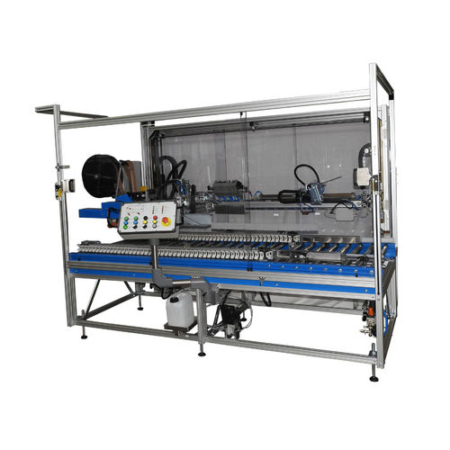 Sigillatrice di cartoni / casse a più lembi - CG 150 - ICMI Srl - nastro adesivo / automatica / carta gommata