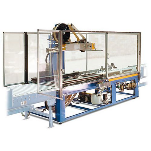 Sigillatrice di cartoni / casse a più lembi - CG 60 - ICMI Srl - a colla termofusibile / automatica / carta gommata