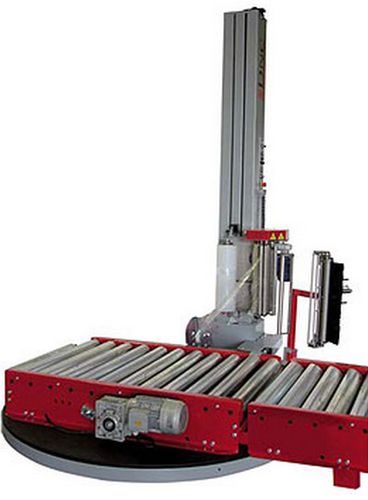 Avvolgitrice fasciapallet a tavola rotante - SENIOR-B - ICMI Srl - automatica / per pallet / con trasportatore