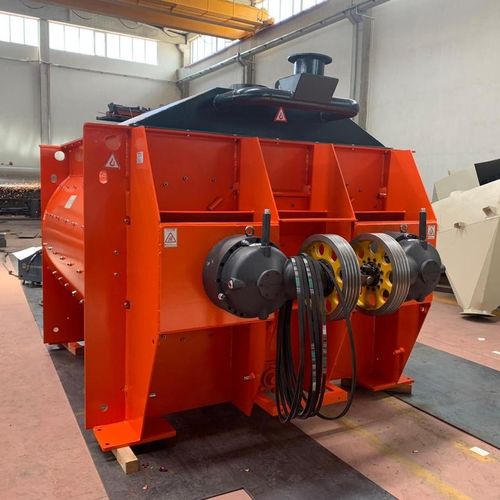 Betoniera fissa - TS-1.0 - TTC Mühendislik - orizzontale / 2 assi / speciale