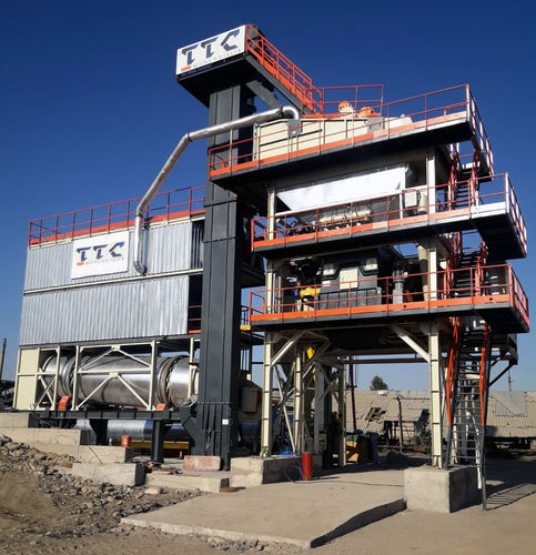 Impianto di produzione d'asfalto discontinuo - Tower Batch 80 - TTC Mühendislik - stazionario
