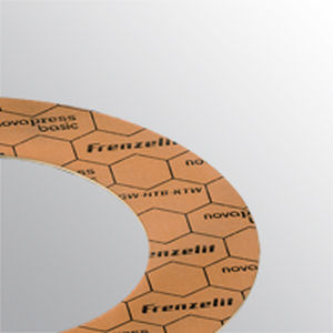 Foglio di guarnizione in fibra di aramide - Novapress® BASIC - Epidor Seals & Rubber Technology - in NBR / per flangia / senza amianto