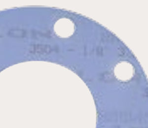 Foglio di guarnizione PTFE - GYLON® 3504 - Epidor Seals & Rubber Technology - per acidi e basi