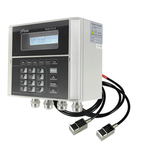 Misuratore di portata ad ultrasuoni - D118 - Gentos - volumetrico / per acqua / DN25 - 1"