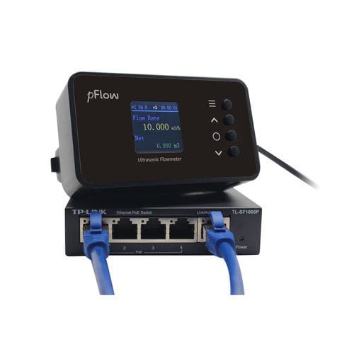 Misuratore di portata ad ultrasuoni - F3E - Gentos - volumetrico / per acqua / per aria