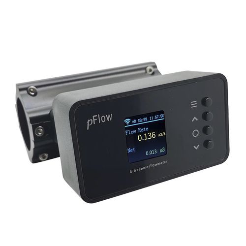 Misuratore di portata ad ultrasuoni - F3 series - Gentos - volumetrico / per acqua / clamp-on
