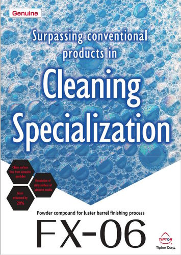 Prodotto di pulizia in fase acquosa - FX-06 Powder compound for clean surface - Tipton Corp. - di metalli