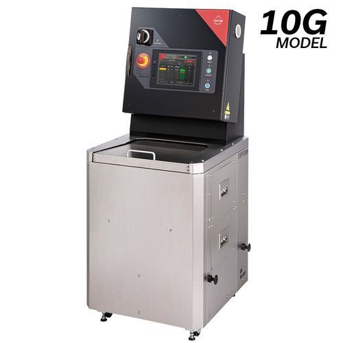 Macchina di finitura a tamburo rotante - HS8V-10G - Tipton USA Inc. - lucidatrice / decromatura / multifunzione