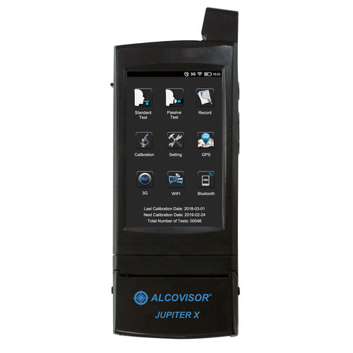 Etilometro portatile - JupiterX - C4 Development Ltd - digitale / wireless / con stampante integrata