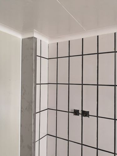 Pannello sandwich anima in fibra di cemento - TILES - Pannelli Termici srl - rivestimento piastrellato / per muro