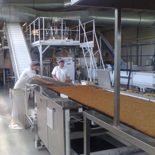 Linea di produzione agroalimentare per barrette di cereali - J4 - automatizzata
