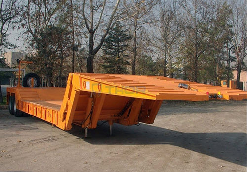 Rimorchio a pianale - ThorTrailer - per attrezzatura industriale / a 2 assi / trainato
