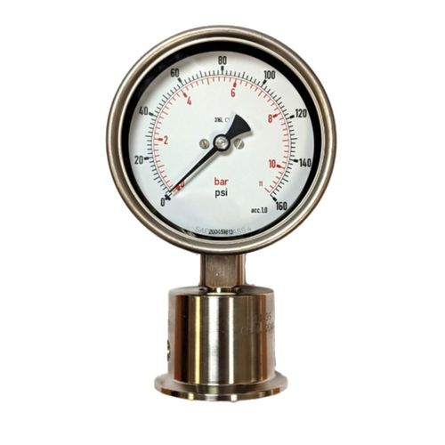 Manometro con quadrante - Instruments to Industry - in acciaio inossidabile / in alluminio / a membrana