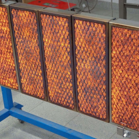 Riscaldamento ad infrarossi per alte temperature - RHT series  - MEP TEKNIK - a gas naturale / a GPL / industriale