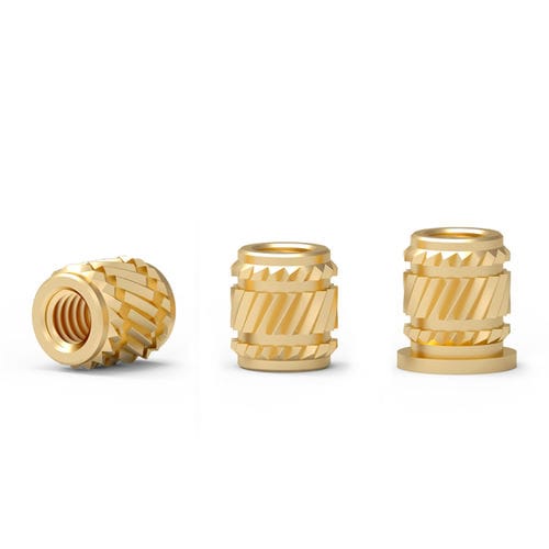 Inserto filettato - MT series - Shenzhen In-saiL Precision Parts Co.,Ltd - zigrinato / in acciaio inossidabile / in alluminio