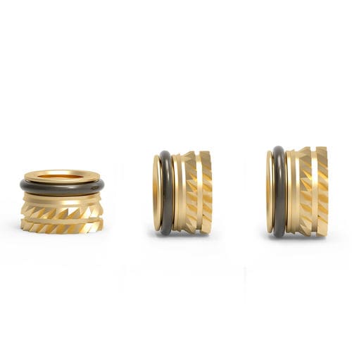 Inserto filettato - OT series - Shenzhen In-saiL Precision Parts Co.,Ltd - zigrinato / in acciaio inossidabile / in alluminio