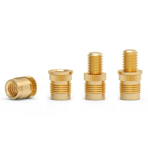 Inserto filettato - FS series - Shenzhen In-saiL Precision Parts Co.,Ltd - a pressione / zigrinato / in acciaio inossidabile