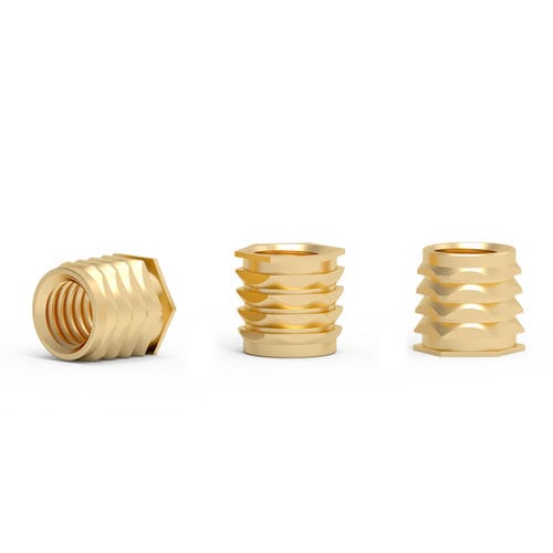 Inserto filettato - BL series - Shenzhen In-saiL Precision Parts Co.,Ltd - a pressione / zigrinato / in ottone