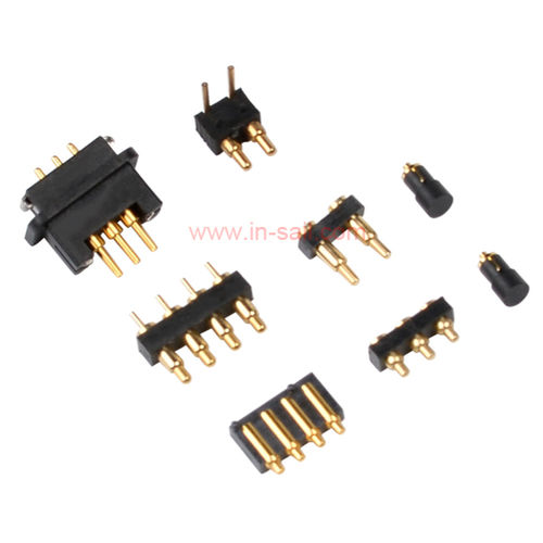 Connettore a pressione su molla - Shenzhen In-saiL Precision Parts Co.,Ltd - di alimentazione elettrica / alta corrente / a bassa resistenza serie equivalente