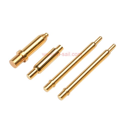 Contatto elettrico a molla - Shenzhen In-saiL Precision Parts Co.,Ltd - in ottone placcato oro