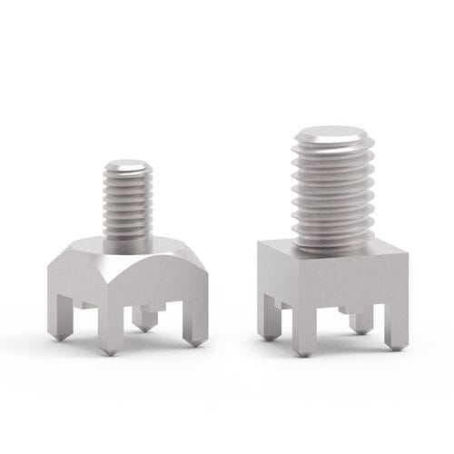Capocorda a saldare a vite - THR-EH PE21 - Shenzhen In-saiL Precision Parts Co.,Ltd - rettangolare / isolata / in ottone