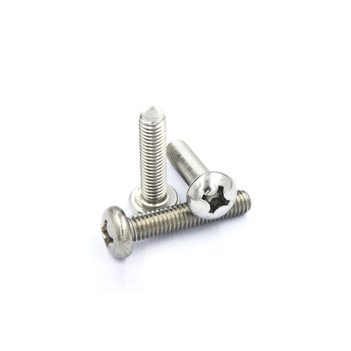 Vite a testa cilindrica bombata - GB818-85 - Shenzhen In-saiL Precision Parts Co.,Ltd - con impronta a croce Phillips / in acciaio inossidabile / DIN