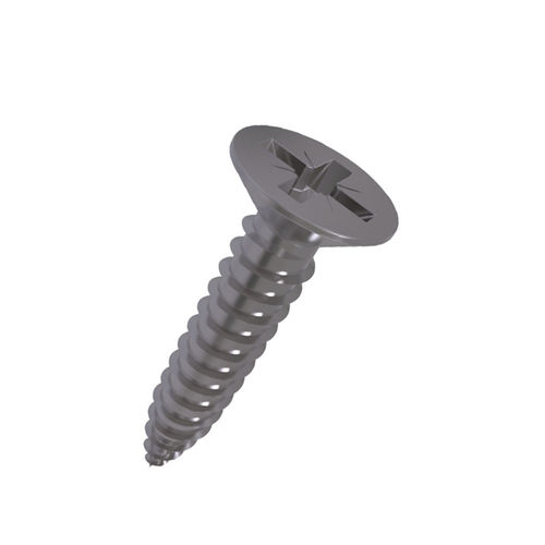 Vite a testa svasata - DIN7982 - Shenzhen In-saiL Precision Parts Co.,Ltd - per lamiera / a testa piatta / a croce