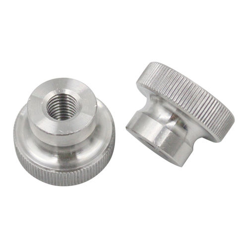 Dado zigrinato - GB806 - Shenzhen In-saiL Precision Parts Co.,Ltd - cieco / in acciaio inossidabile