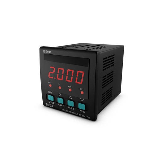 Indicatore di tempo - EI7041 - Caldor Industrial Heating System Srl - a 4 cifre / Modbus