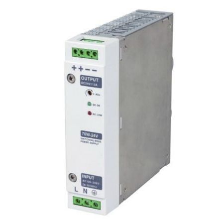 Alimentatore elettrico su guida DIN - IS.AC24VDC5ADIN - Boot and Work Corp, S.L. - AC/DC / compatto