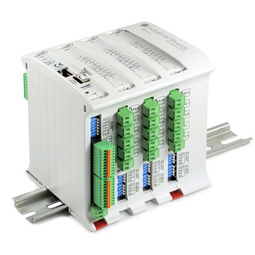 PLC su guida DIN - M-Duino 57R+ - Boot and Work Corp, S.L. - ingressi digitali / ingressi analogici / uscite digitali