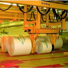 Sistema di movimentazione robotizzato - Witech Maschinen AG - per rotoli / industriale