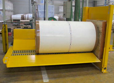Ribaltatore idraulico - RRW series - Witech Maschinen AG - per bobine / fisso