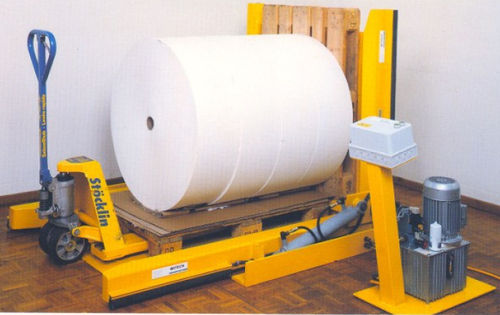 Ribaltatore idraulico - PRW series - Witech Maschinen AG - di pallets / per bobine / fisso