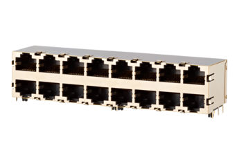 Connettore di dati - IC AUTOMATION - RJ45 / diritto / per circuito stampato