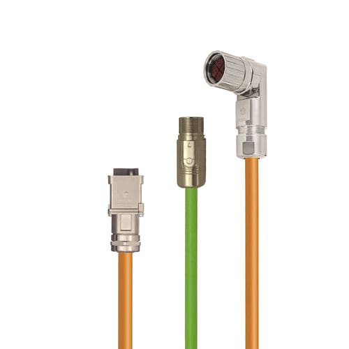 Cavo montato di potenza - 1 series - IC AUTOMATION - di segnali / circolare / per servomotore
