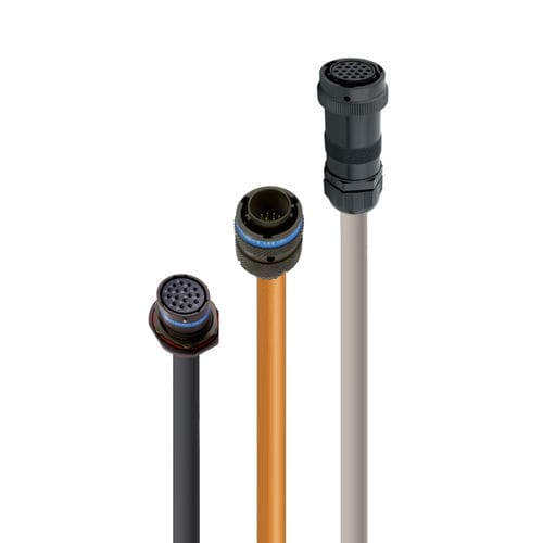 Cavo montato di comando - IC AUTOMATION - circolare / per servomotore / su misura
